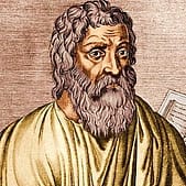 The Greek physician Hippocrates