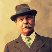 Arthur Conan Doyle, British writer and physician